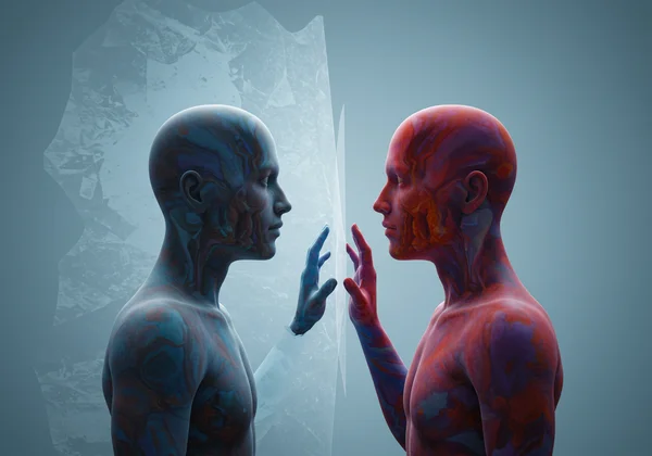 People struggling to connect emotionally due to alexithymia.