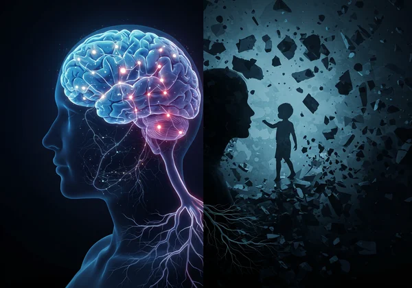 脑回路、遗传、创伤、环境因素相互关联。