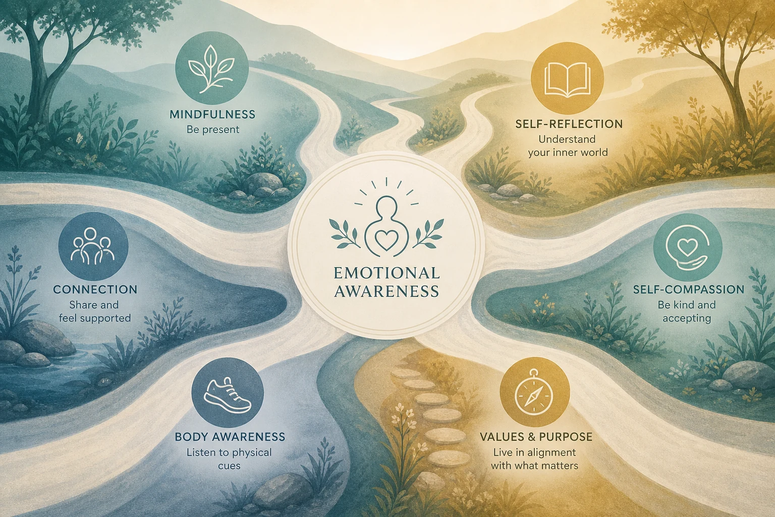 Pathways of emotional awareness